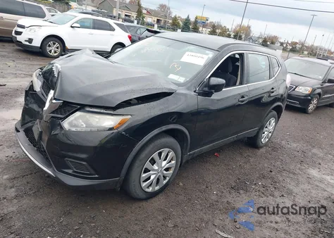 2016 Nissan Rogue S z USA, uszkodzony, nr VIN JN8AT2MV3GW130699
